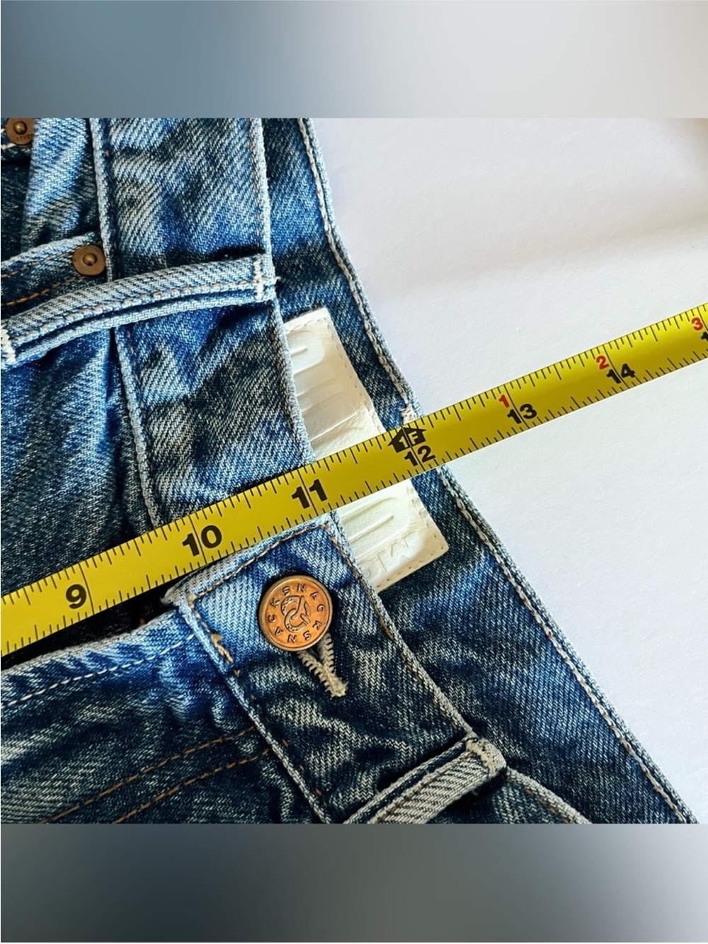 Mother Jeans SNACKS The Lemon Twist Wide Leg Jeans/ Rolling in The Dough/ 27 NWT - Picture 4 of 15
